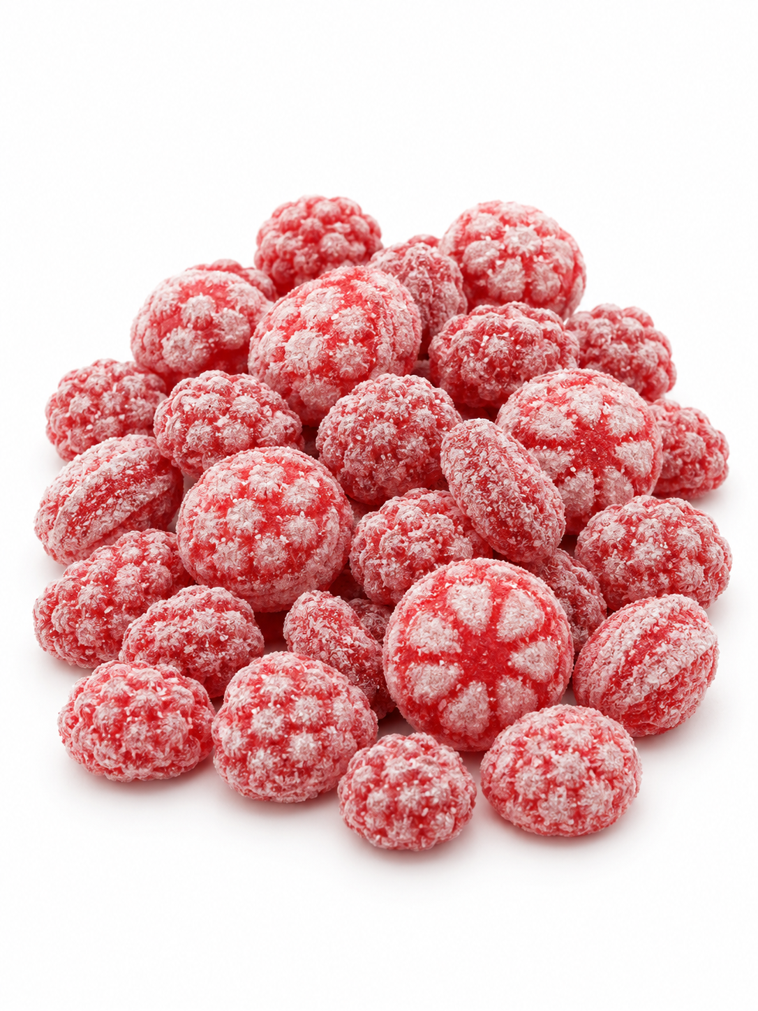 Himbeer-Bonbons Mix / Hell und Dunkel 250g
