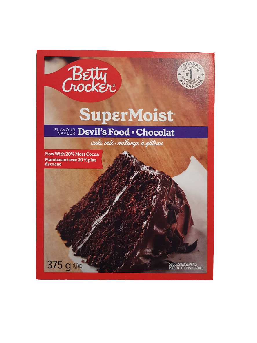 Betty Crocker Super Moist Cake Mix Devil's Food 375g