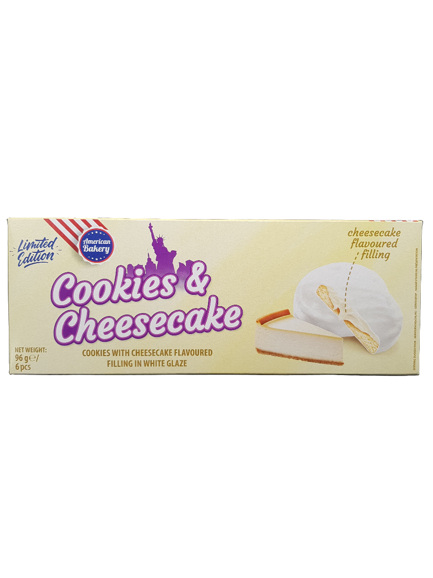 American Bakery Cookies & Cheesecake 96g (MHD: 13.11.2025)