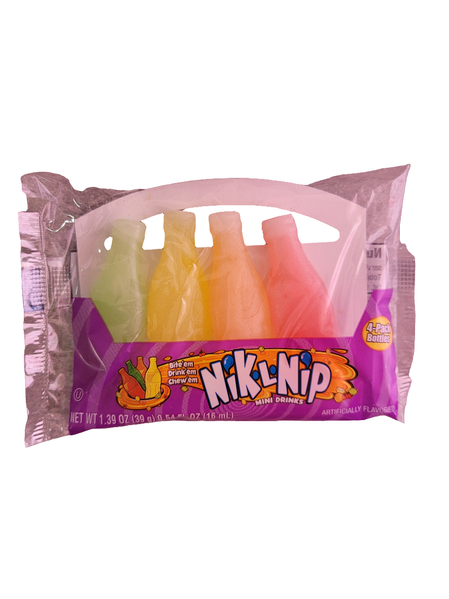 Nik L Nip Mini Drinks 39g (Wax Candy)