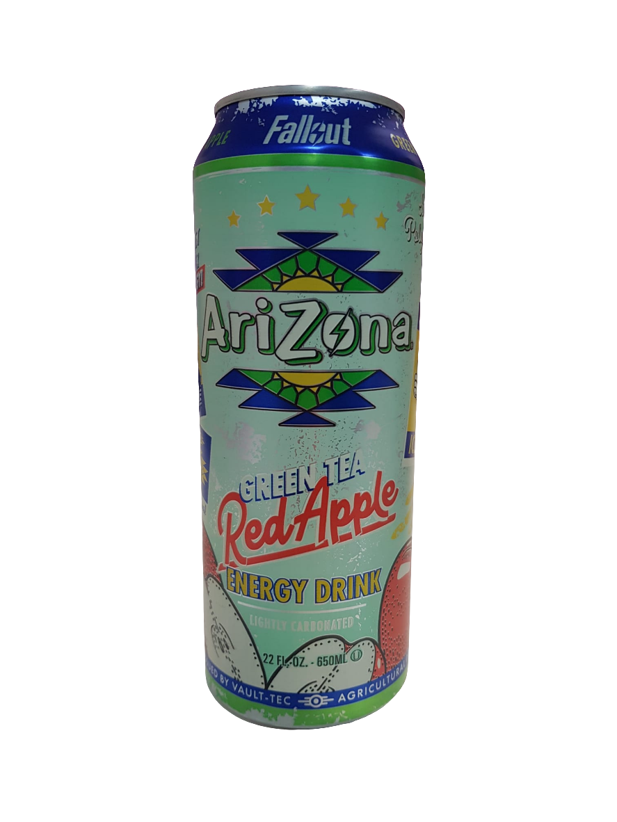 Arizona Energy Drink Fallout - Green Tea Red Apple 650ml