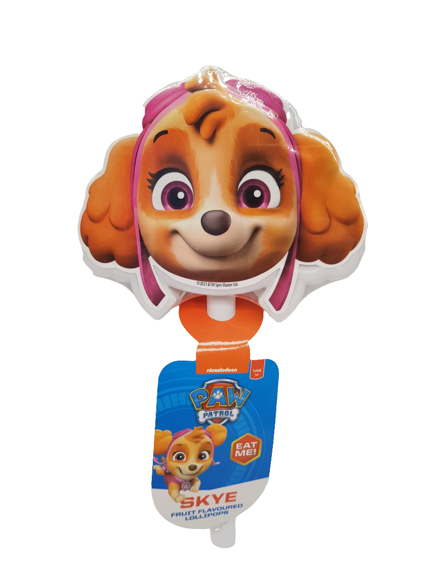 Paw Patrol Fun Lollipop Skye 80g