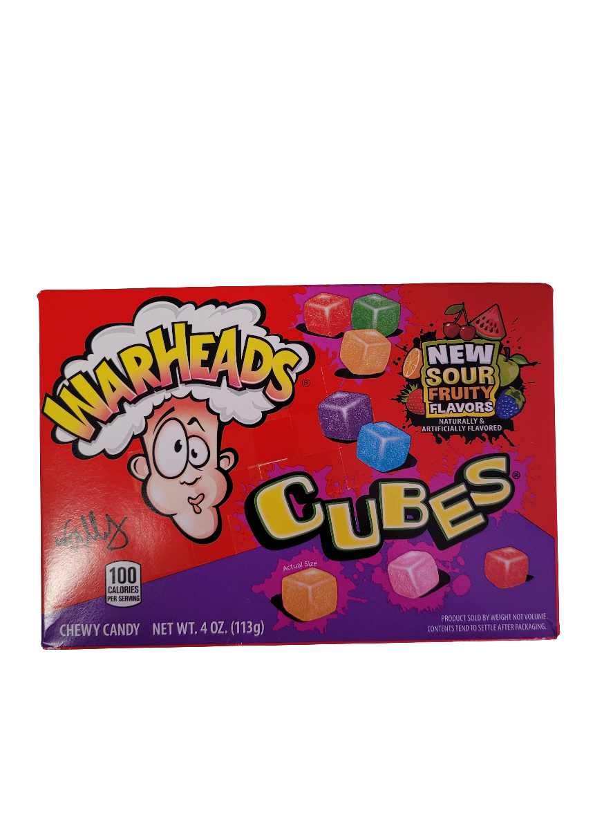 Warheads Chewy Cubes 113g