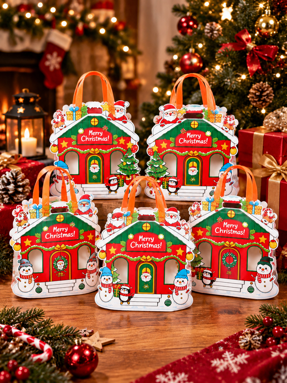 Nikolaus / Weihnachts-Tüte mit Schokolade