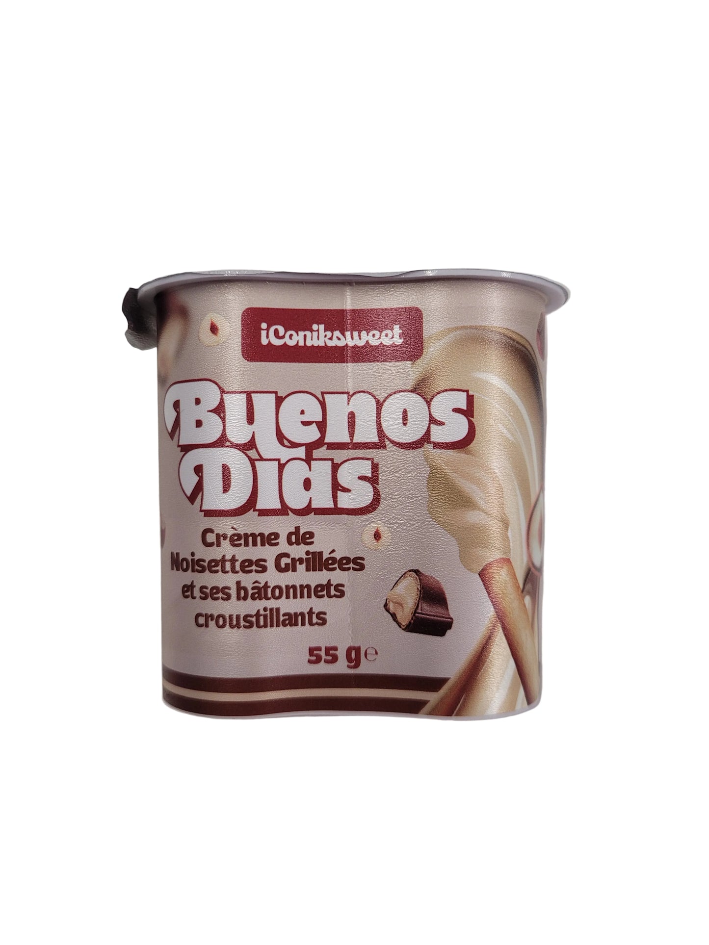 Buenos Dias Grilled Hazelnut Cream Sticks 55g