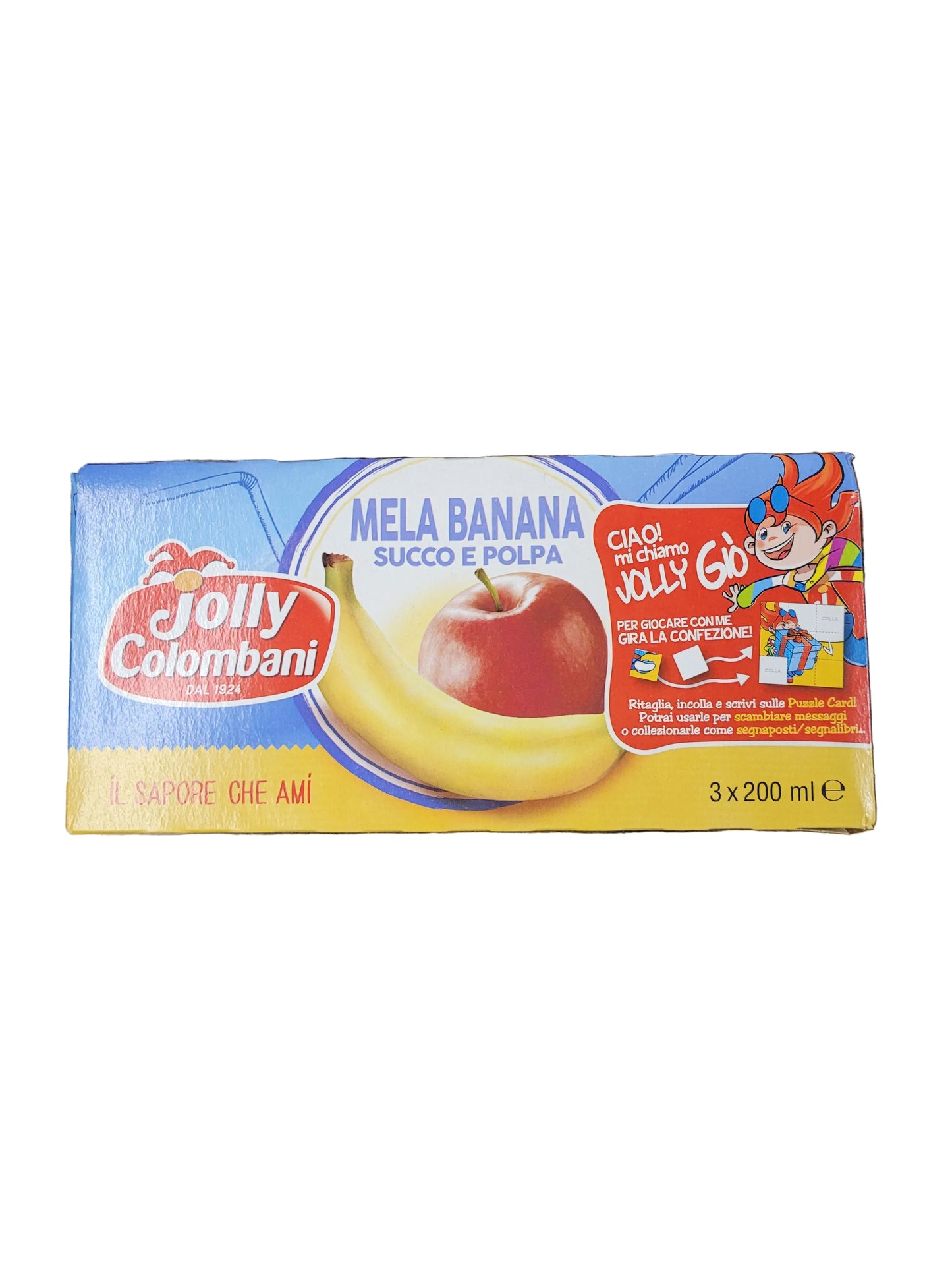 Jolly Colombani Apfel Bananen Saft - 3 mal 200ml