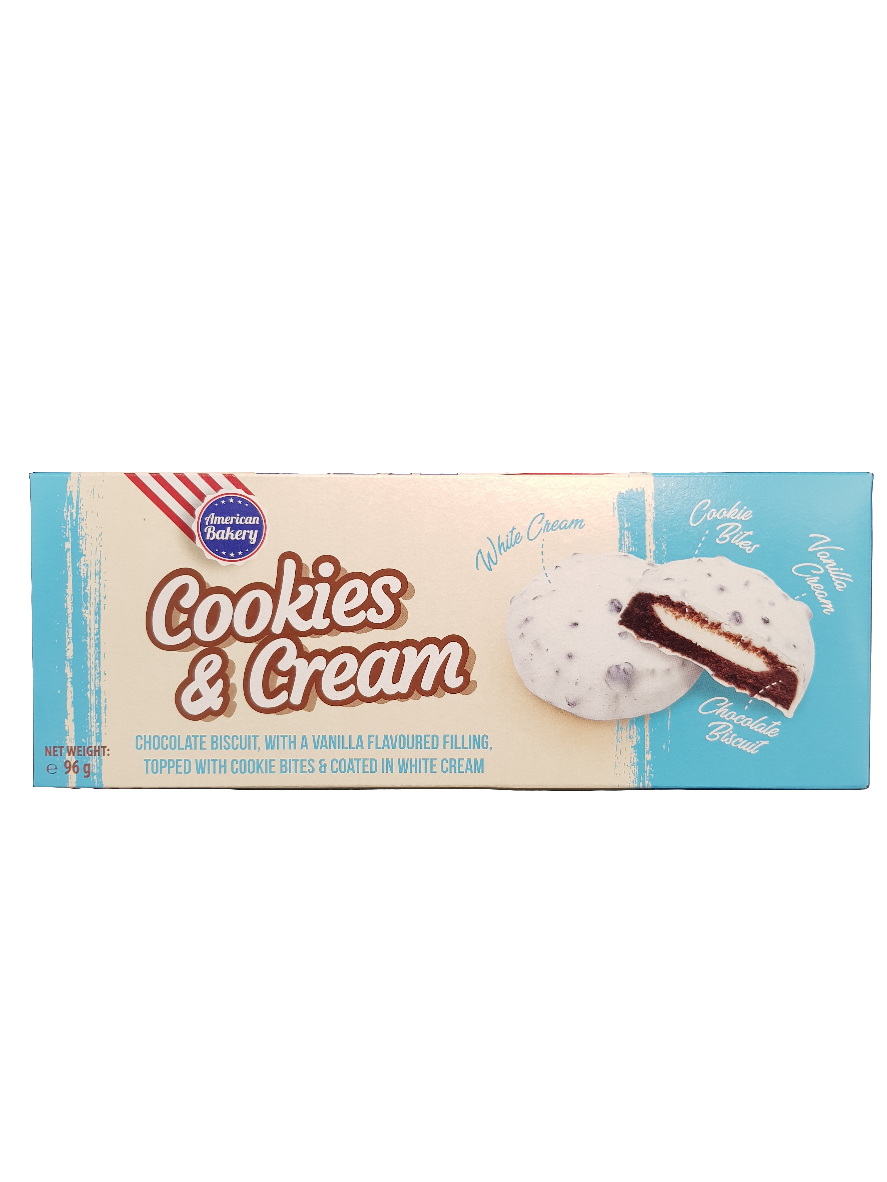 American Bakery Cookies & Cream 96g