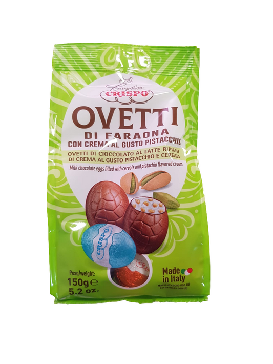 Crispo Ovetti di Faraona con Crema al gusto Pistacchio 150g