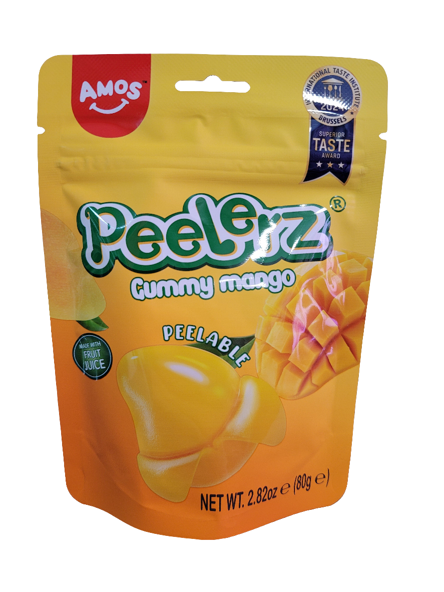 Amos Peelerz Mango Gummy 80g