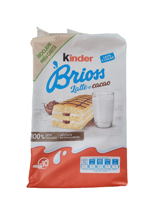 Kinder Brioss Latte e Cacao 280g