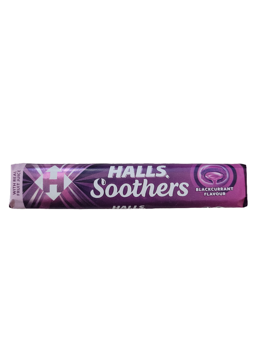 Halls Soothers Blackcurrant 45g