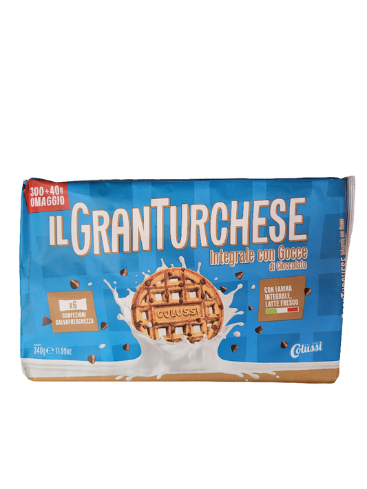 IL GranTurchese integrale e gocce di cioccolato 340g