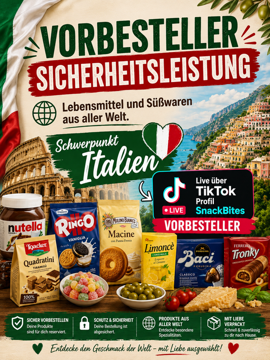 Sicherheitsleistung für Vorbestellungen