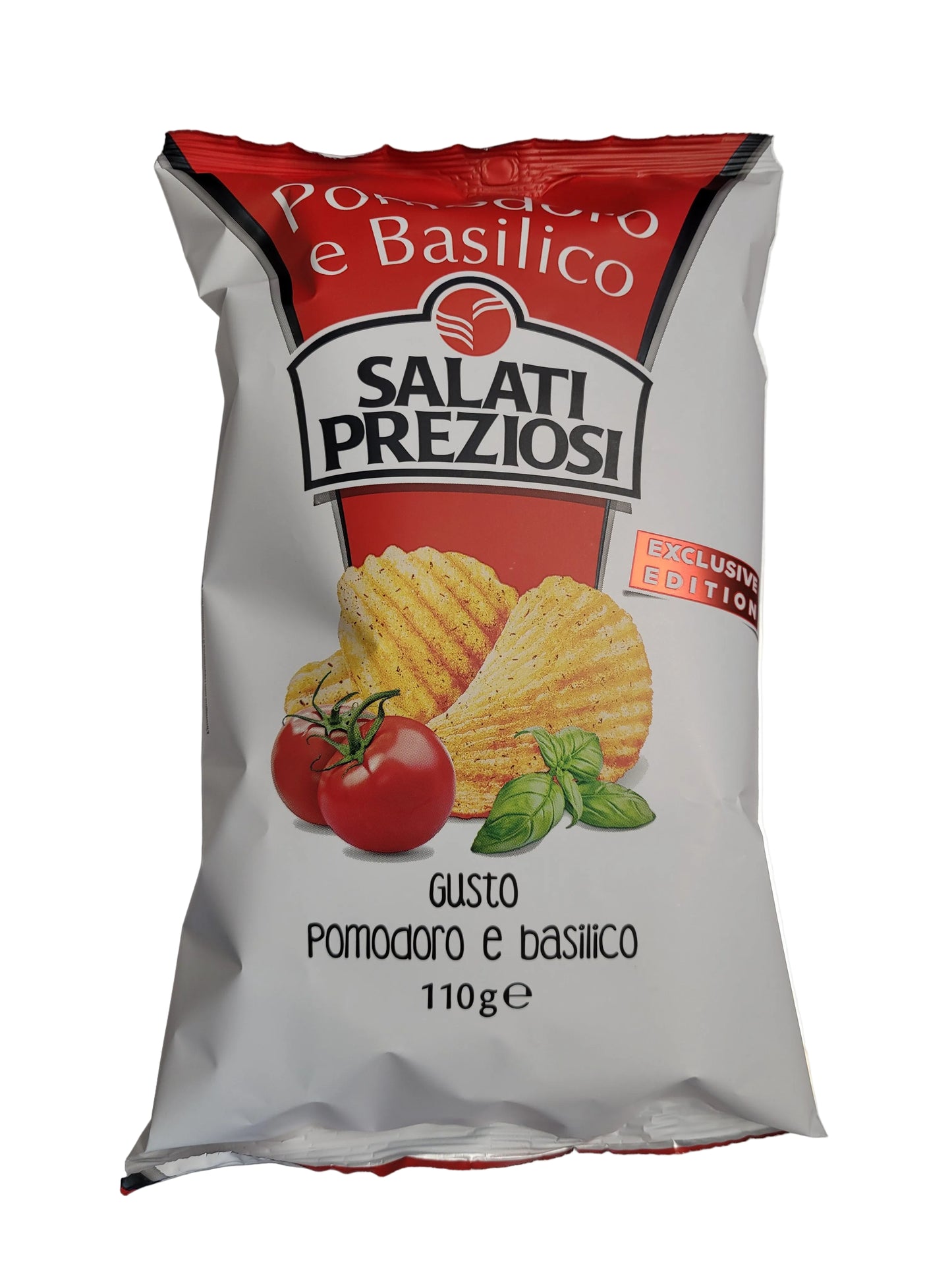 Patatine Chips - Pomodoro e Basilico 110g