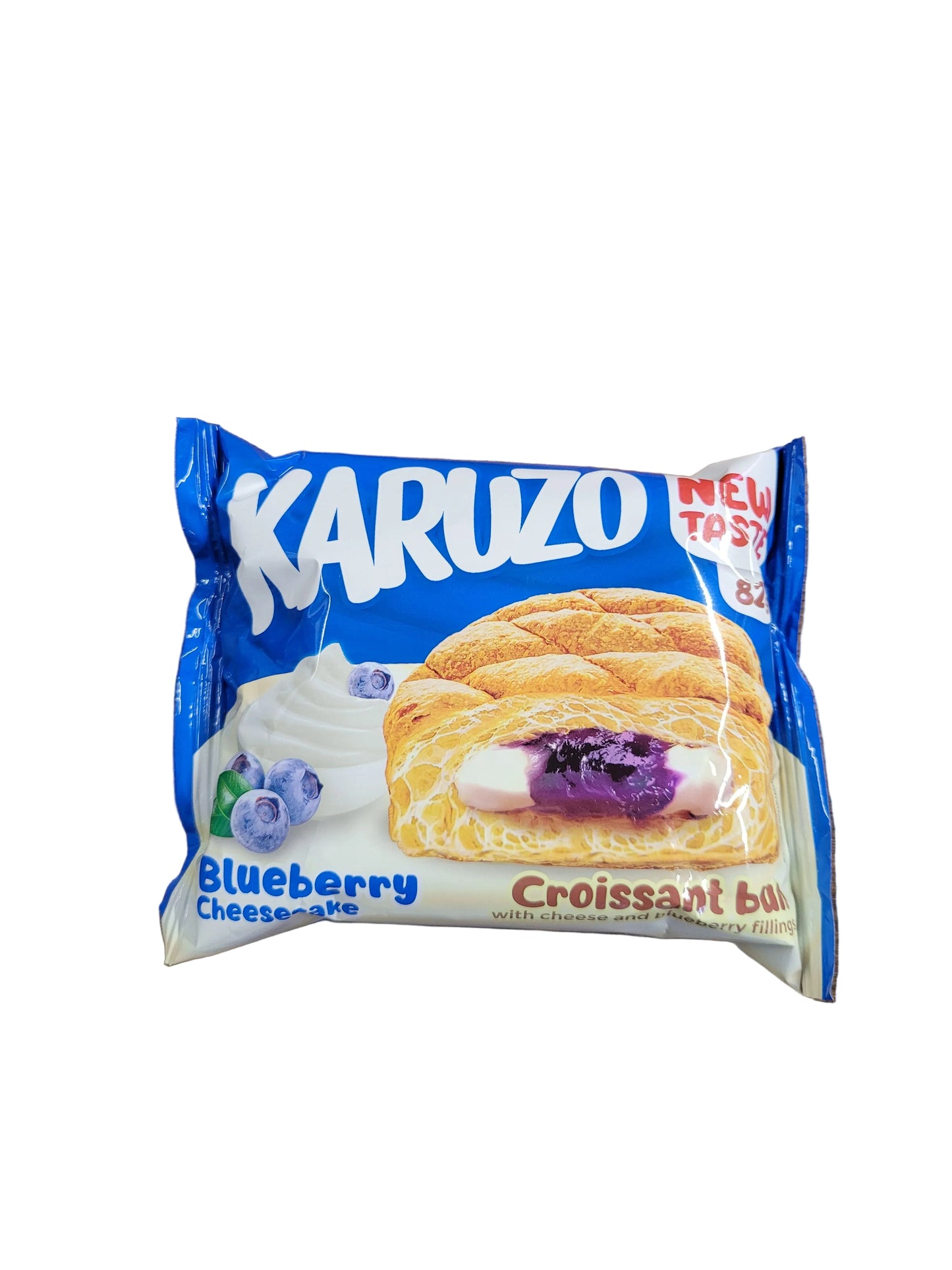 Karuzo Croissant Bun - Blueberry Cheesecake 82g