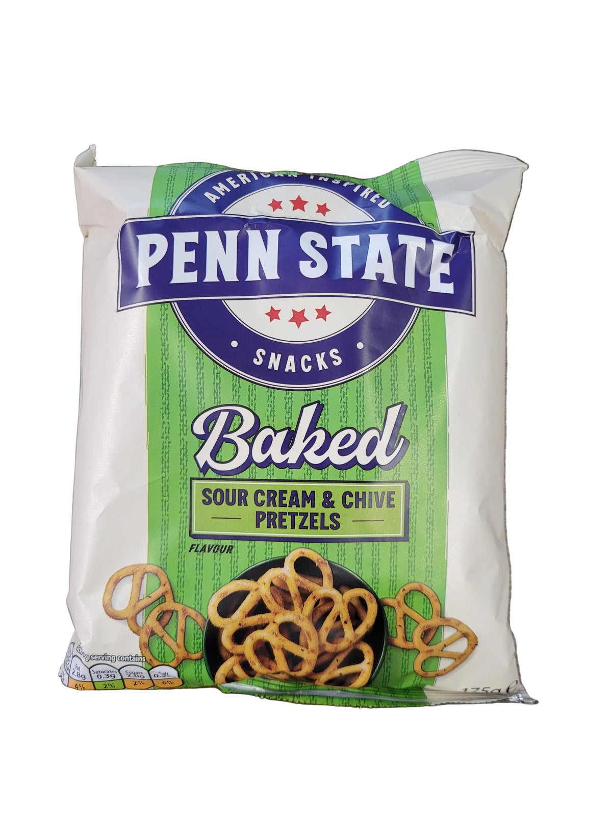 Penn State Pretzels Sour Cream & Chive 175g
