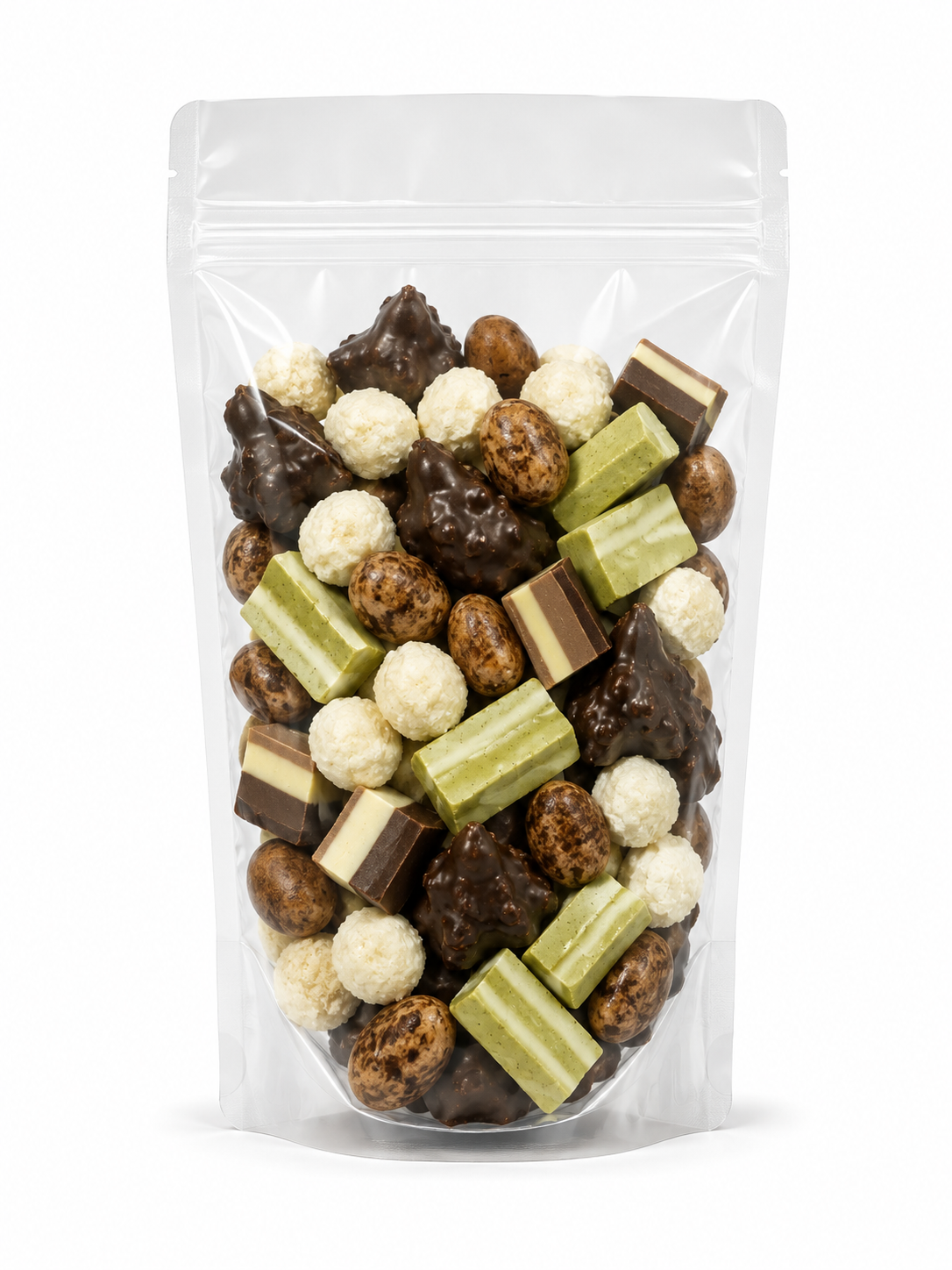 Schoko / Nougat / Mandel Tüte 500g