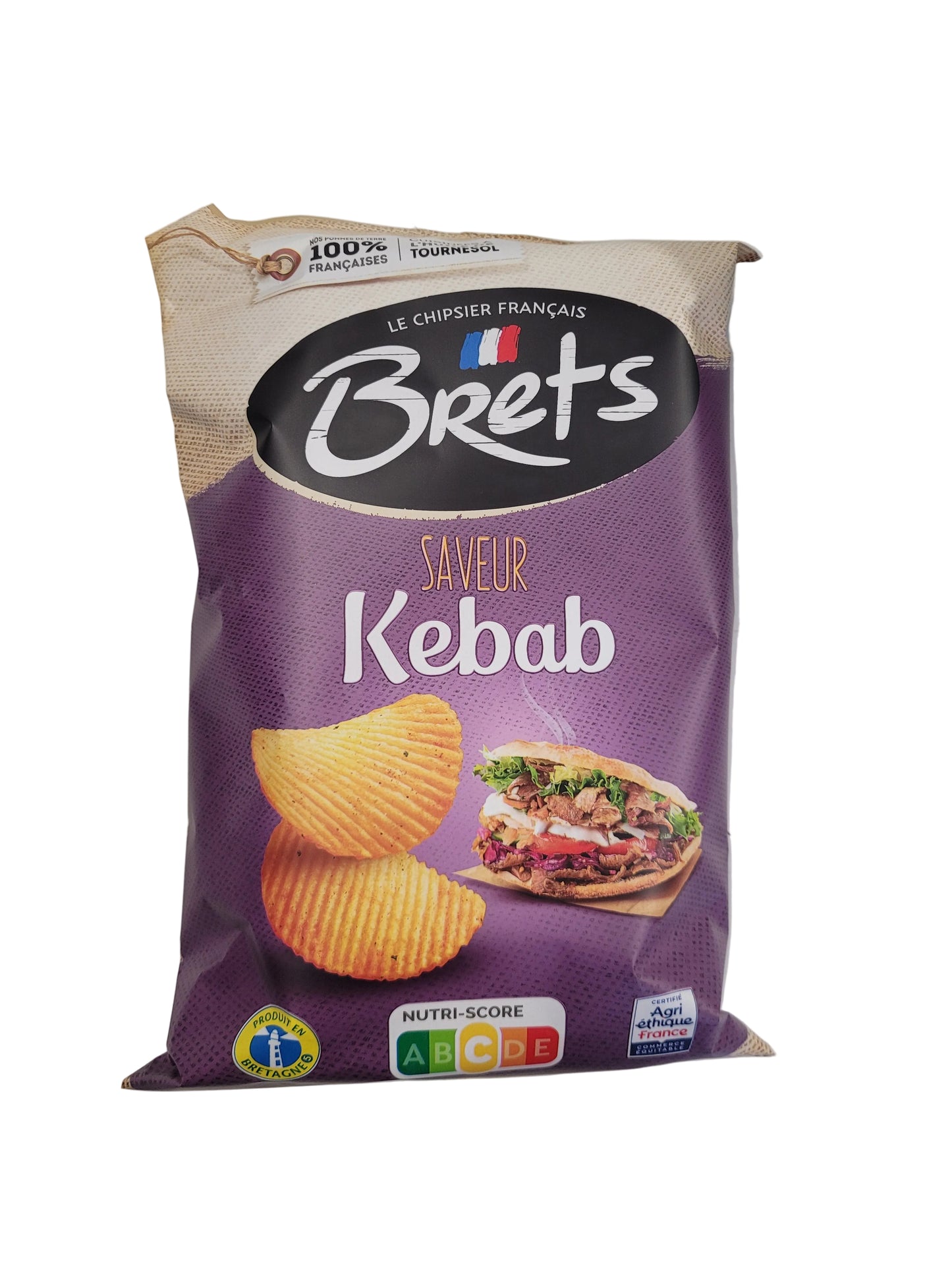 Brets Chips Kebab 125g