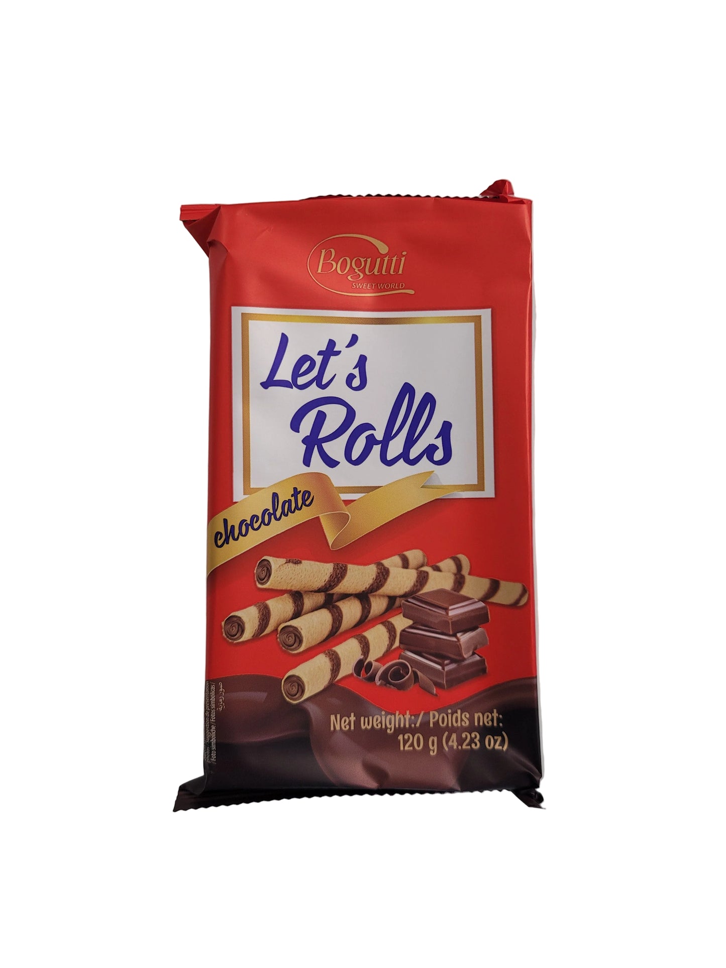 Wafer Rolls Chocolate 120g